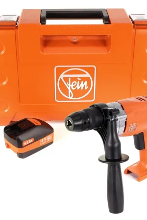 Offre Exclusive FEIN ABOP 6 Select Brushless 18 V Li-Ion Perceuse sans fil jusqu’à 6 mm avec Coffret de transport + 1x Batterie 5,0 Ah - sans Chargeur