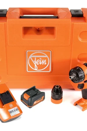 FEIN ASCM 12 QC Select Brushless Li-Ion Perceuse-visseuse sans fil 4 vitesses + Coffret de transport + 1x Batterie 2,5 Ah + 1x Chargeur Produit De Marque
