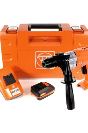 FEIN ABOP 10 C Brushless 18 V Li-Ion Perceuse sans fil + Foret métal + 1 x Batterie 2,5 Ah + Coffret de transport + Chargeur Top Vente