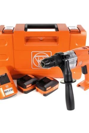 FEIN ABOP 10 Brushless 18 V Li-Ion Perceuse sans fil + Foret métal + 2 x Batteries 5,0 Ah + Coffret de transport + Chargeur Vente Directe