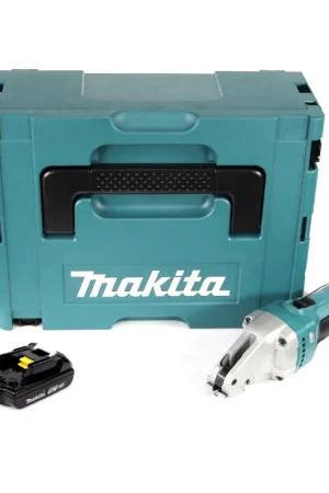 Makita DJS 101 Y1J batterie cisailles à tôle 18V + 1x batterie 1,5Ah + Makpac - sans chargeur Dernier Modèle