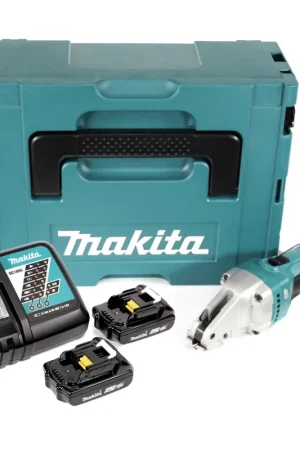 Commander Vite Makita DJS 101 RAJ cisaille à batterie 18 V + 2x batteries 2,0 Ah + chargeur + Makpac