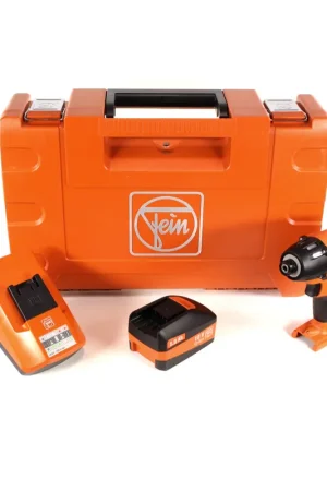Quantité Limitée FEIN ASCD 18-200 W4 Select Brushless Li-Ion Visseuse-boulonneuse à chocs sans fil avec Coffret de transport + 1 x Batterie 5,0 Ah + Chargeur
