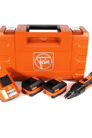 Réduction FEIN ABSS 18 1.6 E Cisaille à tôle sans fil jusqu’à 1,6 mm d’épaisseur dans un Coffret + 2x Batteries 5,0 Ah + Chargeur