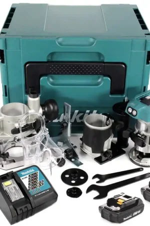 Makita DRT 50 RAJ X2 batterie multifonctionnelle 18 V sans balais + 2x batterie 2,0 + chargeur + frsmodule + makpac Nouvelle Collection