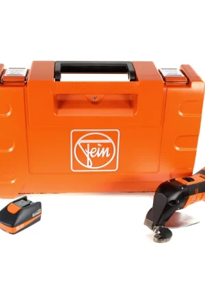 Expédition Rapide FEIN ABLS 18 1.6 E Cisaille à tôle sans fil jusqu’à 1,6 mm d’épaisseur dans un Coffret + 1x Batterie 2,5 Ah - sans Chargeur