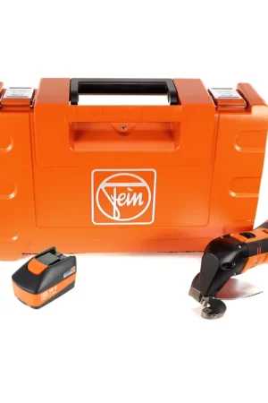 Offre Limitée FEIN ABLS 18 1.6 E Cisaille à tôle sans fil jusqu’à 1,6 mm d’épaisseur dans un Coffret + 1x Batterie 5 ,0 Ah - sans Chargeur