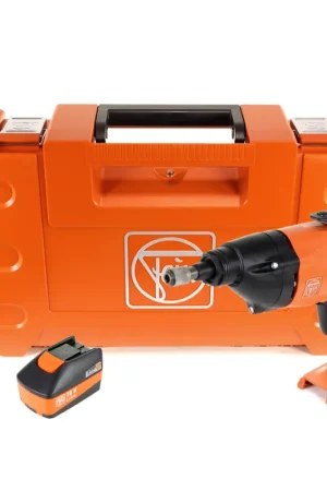 FEIN ASCS 6.3 18 V Li-Ion Brushless Visseuse métal sans fil Ø vis jusqu'à 6,3 mm + 1x Batterie 5,0 Ah + Coffret de transport - sans Chargeur Certifié