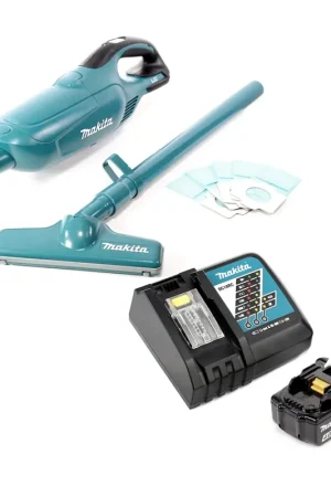 Haute Qualité Makita DCL 182 RM1 Aspirateur à batterie 18 V + 1x batterie 4,0 Ah + chargeur