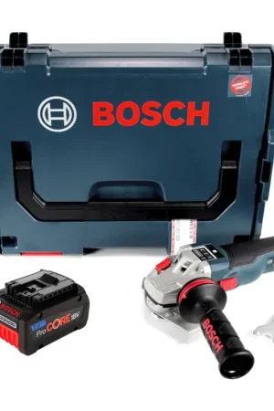 Bosch GWS 18 V-125 SC Professional 125 mm Meuleuse angulaire sans fil dans boîtier L-Boxx + 1x Batterie 7,0 Ah ProCORE + sans Chargeur Prix Choc