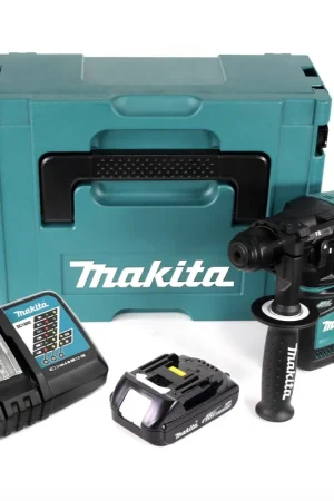 Solde Makita DHR 171 RY1J Marteau perforateur sans fil SDS Plus 18V 2 vitesses + 1x batterie 1,5Ah + chargeur