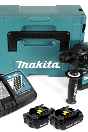 Acheter En Ligne Makita DHR 171 RYJ 18V Marteau perforateur sans fil 2 vitesses SDS Plus + 2x batterie 1,5 Ah + chargeur