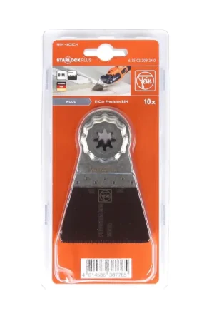 FEIN Lame de scie de précision E-Cut BIM Starlock Plus, 10 pièces 50 x 65 mm BI-Metall ( 63502208240 ) Acheter En Ligne