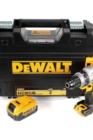 Livraison Express DeWalt DCD 991 18 V Brushless Li-Ion Visseuse/Perceuse à percussion sans fil avec boîtier TSTAK II + 1x Batterie DCB 182 4,0 Ah sans Chargeur