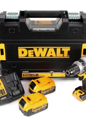 DeWalt DCD 991 M2 18 V Brushless Li-Ion Perceuse visseuse sans fil avec boîtier TSTAK II + 2x Batteries DCB 182 4,0 Ah + Chargeur DCB 115 XR Offre Spéciale
