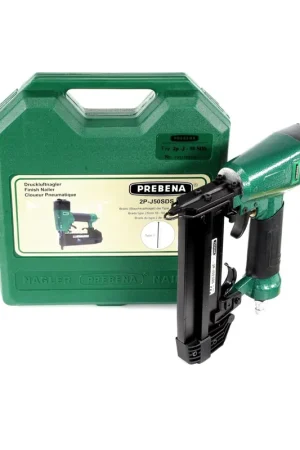 Prebena 2P-J50SDS Cloueur pneumatique 5-7 bar avec Coffret de transport Promotion Saisonnière