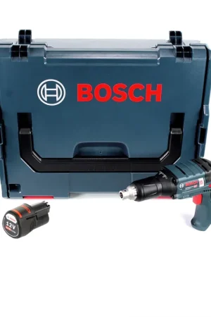 Expédition Rapide Bosch GTB 12V-11 Visseuse plaquiste sans-fil 12V 11Nm Brushless + 1x Batterie 3,0 Ah + Coffret de transport L-Boxx - sans Chargeur