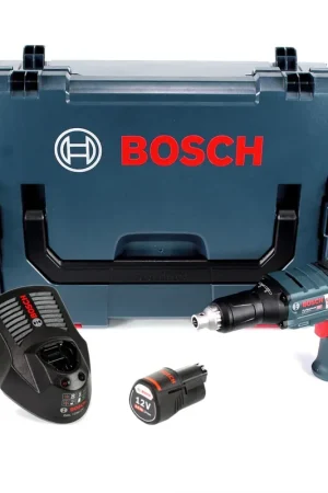 Bosch GTB 12V-11 Visseuse plaquiste sans-fil 12V 11Nm Brushless + 1x Batterie 3,0 Ah + Chargeur rapide + Coffret de transport L-Boxx Prix Cassé