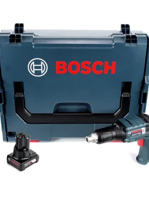 Commande En Gros Bosch GTB 12V-11 Visseuse plaquiste sans-fil 12V 11Nm Brushless + 1x Batterie 6,0 Ah + Coffret de transport L-Boxx - sans Chargeur