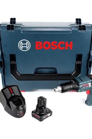 Soldes Bosch GTB 12V-11 Visseuse plaquiste sans-fil 12V 11Nm Brushless + 1x Batterie 6,0 Ah + Chargeur rapide + Coffret de transport L-Boxx