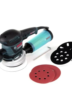 Dernière Chance Bosch GEX 125 - 150 AVE Professional 400 W Ponceuse excentrique + Insert correspondant au L-BOXX-238 pour GEX 125-150 AVE