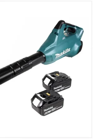 Quantité Limitée Makita DUB 362 Souffleur sans fil 2x18 V + 2x Batteries 6 Ah / 6000 mAh - sans chargeur