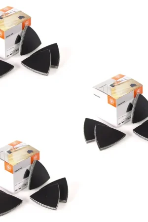 Meilleur Prix FEIN Feuilles abrasives Delta non perforées avec du velcro 150 pièces grain 150