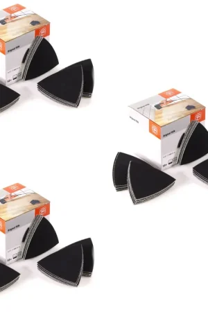 FEIN Feuilles abrasives Delta non perforées avec velcro 150 pièces grain 220 Jusqu'à Épuisement Des Stocks