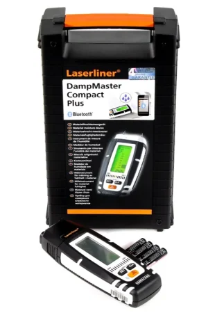 Laserliner DampMaster Compact Plus Humidimètre pour matériaux (BLE) ( 082.321A ) Petit Prix
