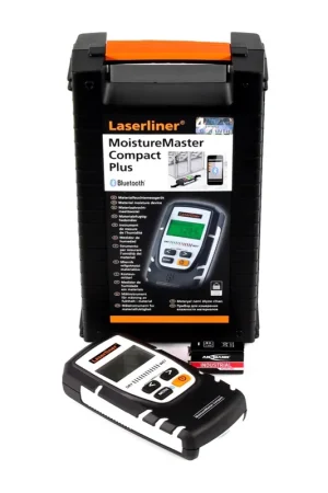 Laserliner MoistureMaster Compact Plus Appareil de mesure de l'humidité du bois (BLE) ( 082.334A ) Soldes