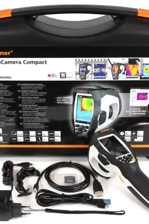 Laserliner ThermoCamera Compact Plus Caméra thermique 80x80 Px (BLE) ( 082.083A ) Satisfait Ou Remboursé