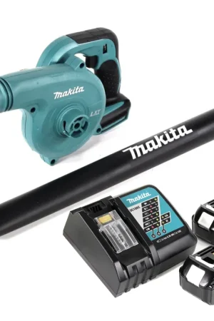 Offre Spéciale Souffleur sur batterie Makita DUB 183 18 V + 2x batterie BL 1860 6,0 Ah + chargeur rapide DC 18 RC