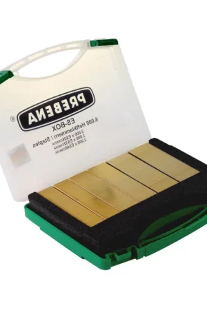 Bon Marché Prebena ES Box CNKHA Agrafes type ES - 6000 pièces - en acier galvanisé, résineuses, differentes longueurs