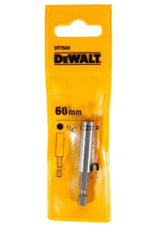 DeWalt DT 7500-QZ Porte-embouts magnétique 1/4'' 60 mm Promotion Saisonnière