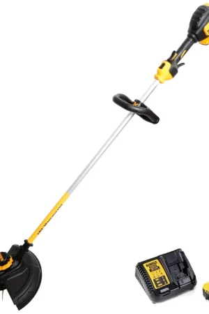 Dewalt DCM 561 M1 18V Brushless Li-Ion Coupe-bordures sans fil en Carton + 1 x Batterie 4,0 Ah + Chargeur DCB 115 Soldes