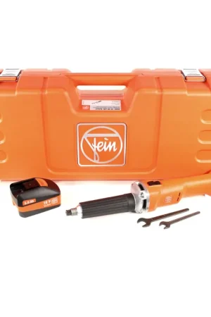Meilleur Prix FEIN AGSZ 18-90 LBL Meuleuse droite Brushless sans fil Li-Ion en Coffret de transport + 1x Batterie 5,0 Ah - sans Chargeur