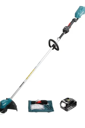 Réduction Makita DUR 187 LM1 Li-Ion Coupe-herbe sans fil Brushless + 1x Batterie 4,0 Ah - sans chargeur