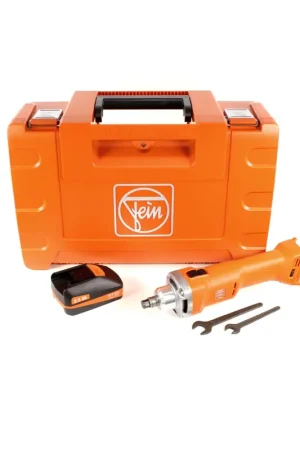 Offre Spéciale FEIN AGSZ 18-280 BLC Meuleuse droite sans fil dans Coffret de transport + 1x Batterie 2,5 Ah + sans Chargeur