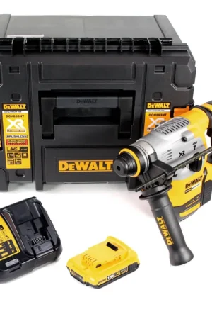 DeWalt DCH 283 D1 18 V Brushless Li-Ion Perforateur-burineur sans fil 26 mm avec Boîtier TSTAK VI + 1 Batterie 2,0 Ah + Chargeur Petit Prix