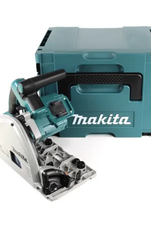 Makita DSP 600 ZJ Scie plongeante sans fil 36V (2x 18V) Brushless + Makpac - sans batterie, sans chargeur Prix Promo