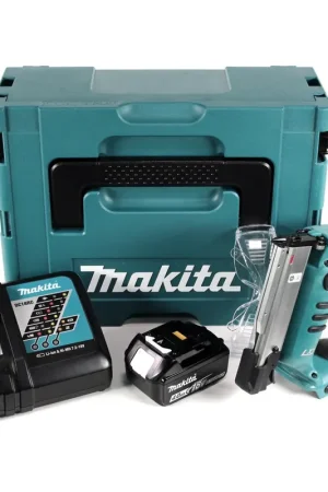 Expédition Rapide Makita DPT 351 RM1J 18 V Li-Ion Cloueur sans fil Makita avec Coffret de transport + 1x Batterie 4,0 Ah + Chargeur