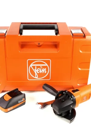 Super Prix FEIN CCG 18-125 BL C Brushless Li-Ion Meuleuse d’angle sans fil 125 mm avec Coffret + 1x Batterie 2,5 Ah - sans Chargeur