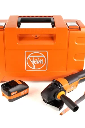 FEIN CCG 18-125 BLPD Meuleuse d’angle sans fil 125 mm avec Coffret + 1x Batterie 5,0 Ah - sans Chargeur Super Prix