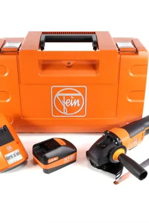 Commander Maintenant FEIN CCG 18-125 BLPD Meuleuse d’angle sans fil 125 mm avec Coffret + 1x Batterie 5,0 Ah + Chargeur rapide universel