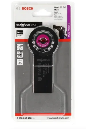 Usine Directe Bosch MAII 32 SC HCS Lame coupe-joint universelle Starlock Max ( 2608662583 )