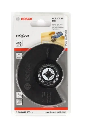 Commande En Gros Bosch ACZ 100 BB Lame de scie (bois et métal) pour outils multifonctions ( 2608661633 )