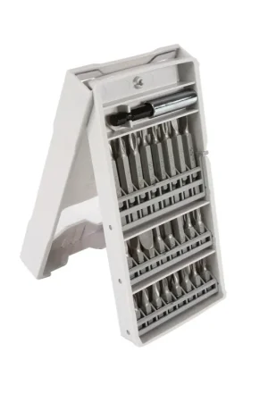 Prix Bas Bosch 25 pièces d'Embouts dans boîte en plastique avec porte-embouts fixé ( 6 082 942 GPS )