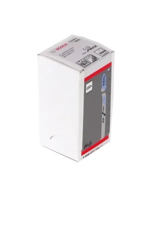 Meilleur Prix Bosch T 218 A Lames de scie sauteuse Basic pour métal - 100 pièces, Dents fraisés, pour scies sauteuses avec douille à arbre en T
