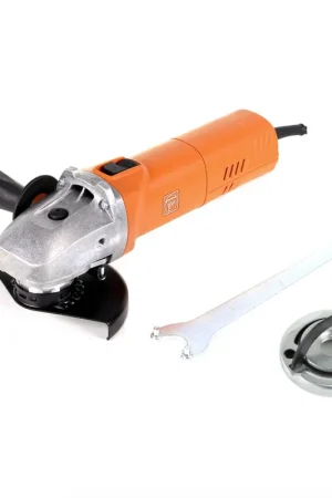 FEIN WSG 17-125 PQ Meuleuse d'angle compact avec 125 mm de diamètre, 1700 W + 1x Ecrou à serrage rapide extra M14 Super Prix