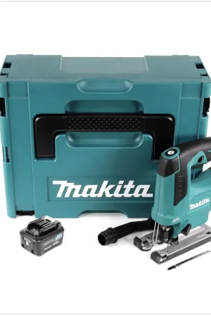 Authentique Makita JV 103 DM1J Scie sauteuse sans fil 10,8V en Makpac + 1x batterie 4,0 Ah - sans chargeur